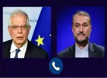 امیرعبداللهیان به جوزف بورل: مواضع و نظرات روسیه و چین در مذاکرات واقع‌بینانه و سازنده است/ ما در وین هستیم تا به یک توافق خوب برسیم