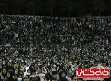 مراسم روز جوان در رفسنجان/ تصاویر حضور زنان در ورزشگاه
