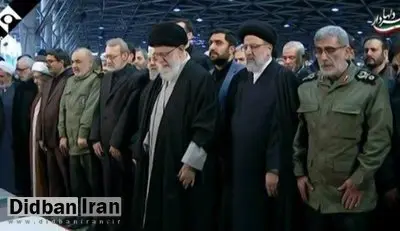 عبارات خاصی که رهبر معظم انقلاب در نماز بر پیکر سردار سلیمانی و ابومهدی قرائت کردند + ترجمه