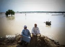 نگرانی مردم از سیل احتمالی در شیبان خوزستان+ تصاویر
