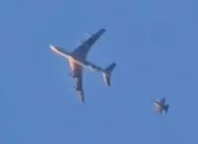 فعال شدن پدافند تبریز در پی حمله جنگنده‌ها/ انفجارها شنیده شد