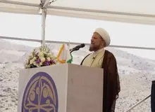 تقدیر امام جمعه جیرفت از گروه مالی گردشگری برای سرمایه‌گذاری در معادن مس ساروییه