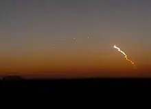 ماجرای مشاهده شدن شیء نورانی در آسمان برخی استان‌ها