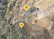 حمله اسرائیل به جنوب دمشق