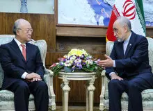 آمانو با صالحی دیدار و گفت و گو کرد

