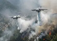 استاندار مازندران: آتش‌سوزی جنگل‌های الیت کنترل شد؛ لکه‌گیری در حال انجام است / معاون رئیس جمهور: ۲ هواپیمای اطفای حریق به همراه یک بالگرد و ۸ نیروی متخصص از ترکیه برای مهار آتش‌سوزی جنگل چالوس به منطقه اعزام شد