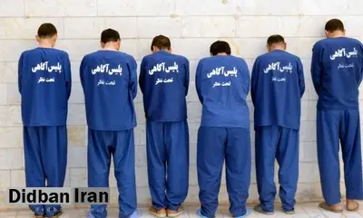 بازداشت باند سارقان حرفه ای که به ۱۲ خانه در تهران دستبرد زده و دو میلیارد تومان سرقت کرده بودند