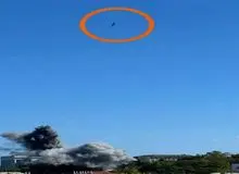 لحظه اصابت موشک کروز استورم شادو به مقر فرماندهی ناوگان دریای سیاه روسیه+ فیلم 