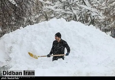 بارش نیم متری برف در این منطقه