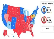 رسانه نزدیک به دموکرات‌ها: هریس پیروز انتخابات آمریکا می‌شود