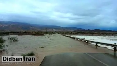 جاده بندرلنگه به خمیر دوباره مسدود شد