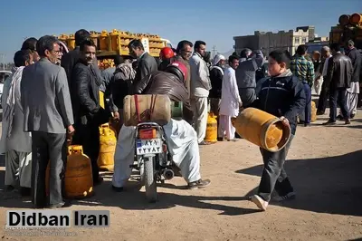 قیمت کپسول گاز در سیستان و بلوچستان ۱۰ برابر شد