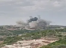ارتش اسرائیل مناطقی از جنوب لبنان را بمباران کرد