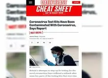 کیت های تشخیص که چین برای انگلستان ارسال کرده بود، به ویروس کرونا آلوده بوده‌است