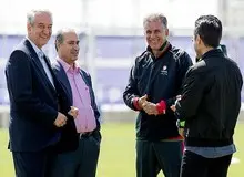 جلسه ۵ ساعته رییس فدراسیون و سرمربی تیم ملی/ مخالفت صریح تاج با استعفای کارلوس کی‌روش
