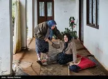 زیرآب رفتن 150 خانه در صومعه سرا+ تصاویر