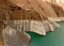 اوضاع خراب سدهای آب تهران/ تنها ۱۴ درصد تا خشکی کامل +نمودار