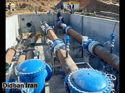 شمارش معکوس پایان عملیات اجرایی انتقال مستقیم آب از سد آزاد به تصفیه خانه سنندج