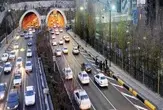 هر دو مسیر تونل رسالت امشب مسدود است