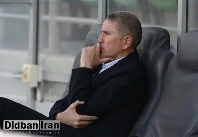 شعار "حیا‌کن رهاکن" هواداران پرسپولیس علیه گاریدو پس از باخت