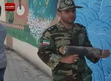 کشف یک خمپاره عمل نکرده در گرگان