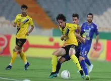 فحاشی نورافکن به وریا غفوری در بازی شب گذشته استقلال- سپاهان/ تصاویــر