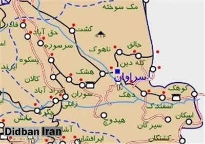 کشف بمب در شهر سراوان