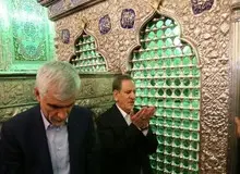 دکتر جهانگیری حرم شاهچراغ (ع) را زیارت کرد