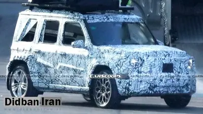 کوچک‌ترین عضو خانواده G کلاس بنز وارد خیابان شد / عکس