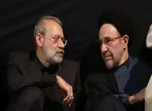 روایت هاشمی از بدگویی «علی لاریجانی» درباره «سیدمحمدخاتمی»!