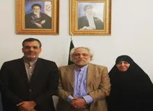 دیدار دختر و داماد امام موسی صدر با معاون وزیر امور خارجه