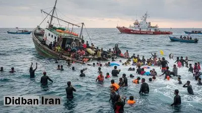 صدها نفر به دنبال غرق‌شدن قایقی در آب‌های مالزی مفقود شدند