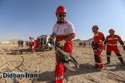 تمرین انتقال تجهیزات امدادی با پهپاد در ارتفاعات