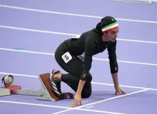 علت از هوش رفتن دختر دونده ایران چه بود؟