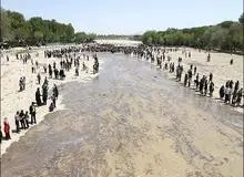 زاینده رود یک بار دیگر پرآب می شود