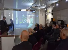 گزارش تصویری ازمراسم رونمایی  کتاب زیست و اندیشه شهید آیت‌الله دکتر  بهشتی