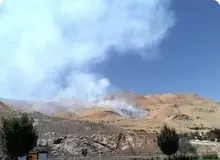 تشکیل پرونده قضایی برای حادثه آتش‌سوزی کوه آبیدر سنندج