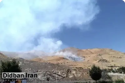 تشکیل پرونده قضایی برای حادثه آتشسوزی کوه آبیدر سنندج