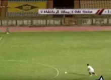 سوپرگل استثنایی دروازبان تیم امید بعثت کرمانشاه/ FILM