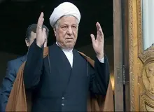 نصب مجسمه آیت‌الله هاشمی رفسنجانی در جزیره خارک + تصویر