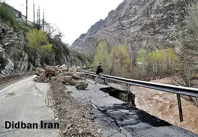 جاده ایلام به دهلران به‌طور کامل بسته شد