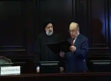  دانشگاه دولتی مسکو به ابراهیم رئیسی دکترای افتخاری داد/ FILM