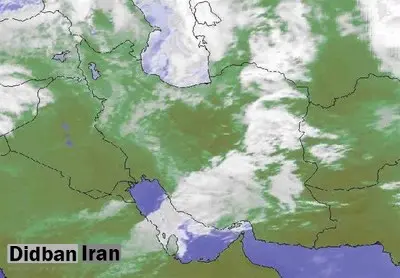 سازمان هواشناسی خبر داد: بارش باران در ۵ استان کشور