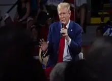 ترامپ در صدد جذب رای اعراب و مسلمانان میشیگان با وسط کشیدن پای دختر معاون جنگ طلب بوش