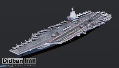 نخستین ابرناو هواپیمابر اتمی چین در راه است