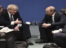 پوتین و جانسون آشتی کردند