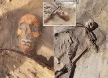 اسکلت یک زن خون آشام با داسی به دور گلو برای جلوگیری از زنده شدن در لهستان پیدا شد