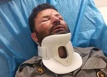 ضرب و شتم محیط‌بان در تهران/ عکس