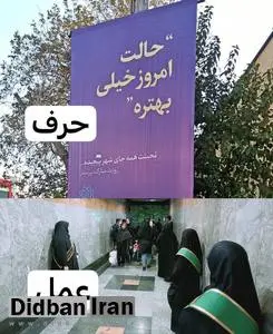 کنایه وزیر سابق  به حضور حجاب‌بان‌ها در مترو+عکس 