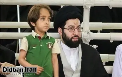 حضور فرزند رهبر انقلاب  در مراسم چهلم رئیسی و دیگر شهدای حادثه هلی کوپتر